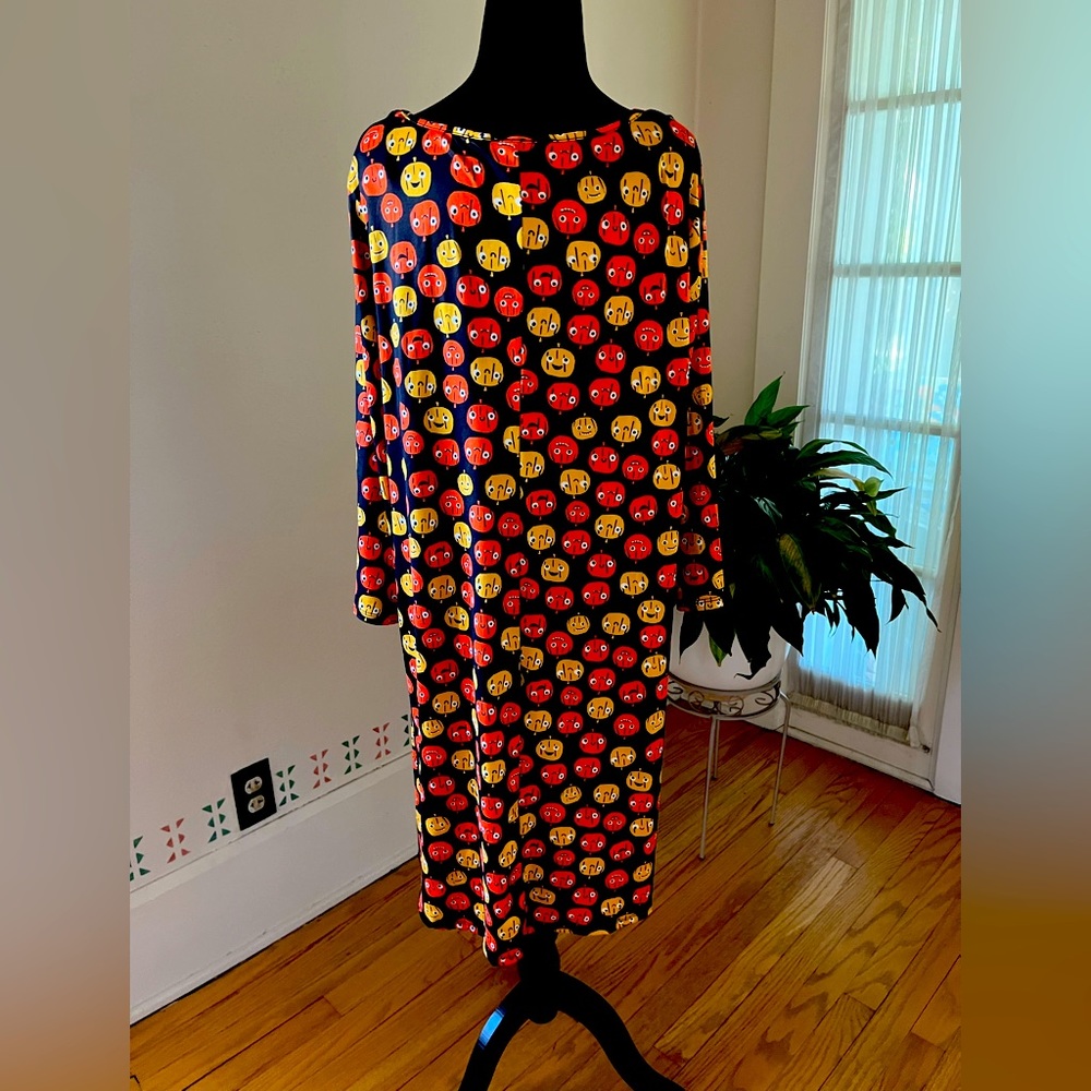 Women’ Celebrate Together Pumpkin (Halloween) Design Dress - Size Large